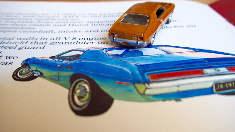 Illustration for article titled Big Fenders And Big Engine: Greenlight 1973 AMC Javelin Trans Am V8